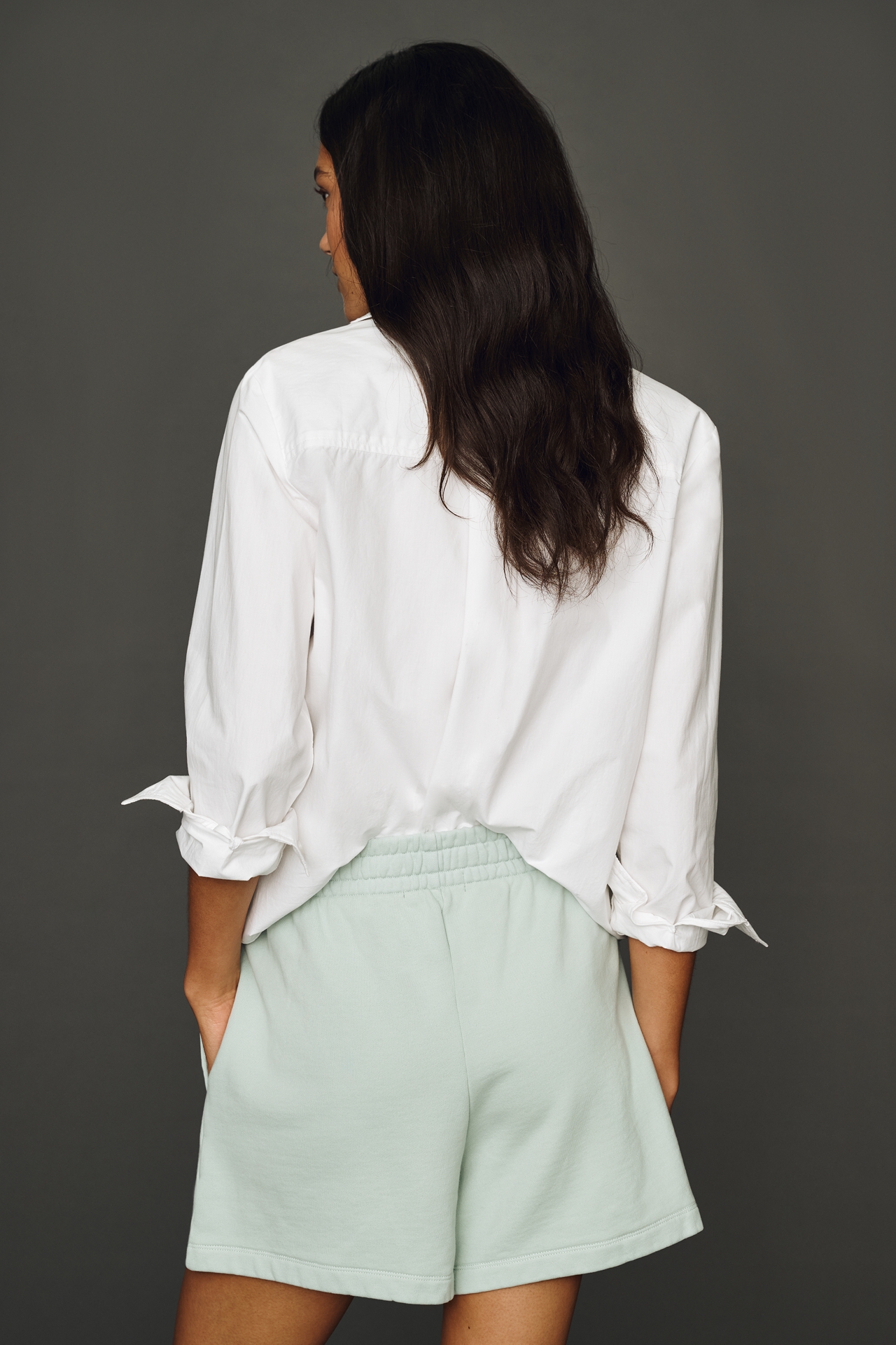 Anine Bing Cam Cotton Shorts
