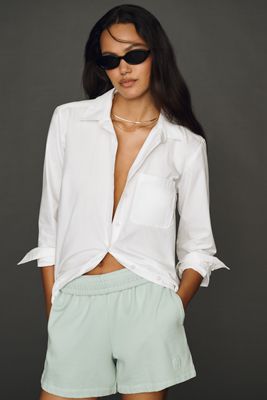 Anine Bing Kam 100% Cotton Shorts