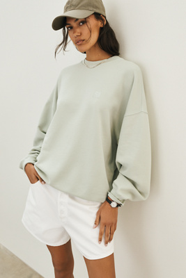 Anine Bing Miles Sweatshirt In Gray