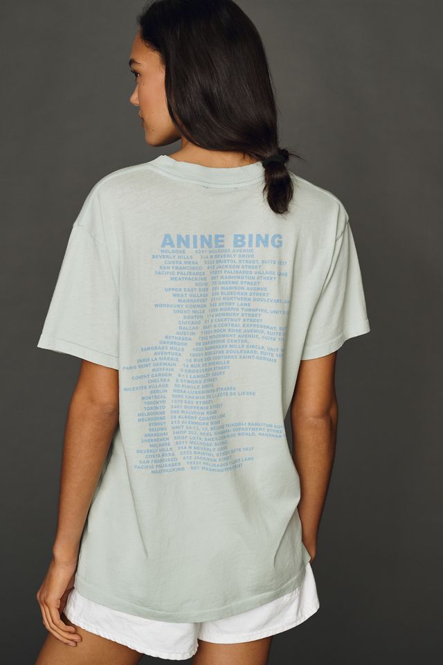 Anine Bing Wave Tee | Anthropologie