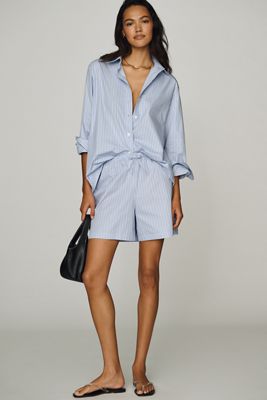 Anine Bing Ramy Drawstring Shorts