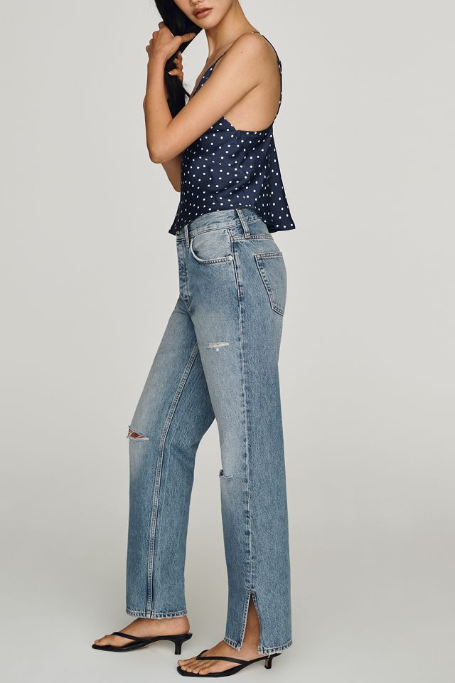 Anine Bing Roy 31" Cotton Jeans #3