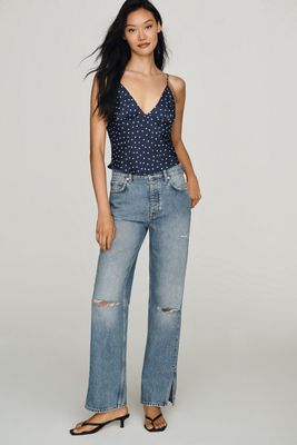 Anine Bing Roy 31" Cotton Jeans