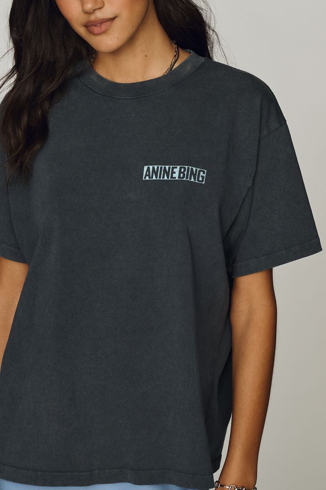 Anine Bing Cade Palm Cotton T-Shirt #2