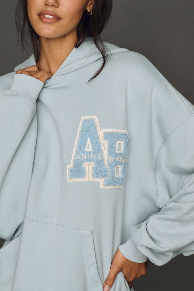 Anine Bing Harvey Hooded Cotton Sweatshirt #2