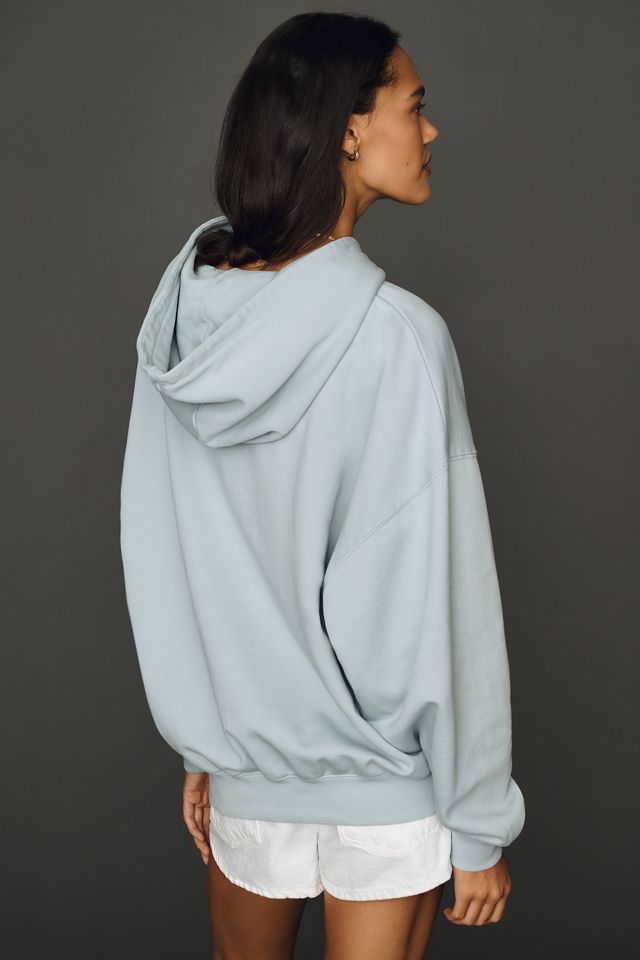 Anine Bing Harvey Hooded Cotton Sweatshirt #3