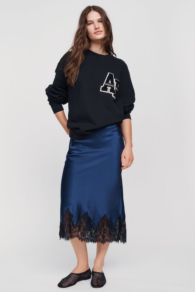 Anine Bing Miles 100% Cotton Oversized Sweatshirt #2