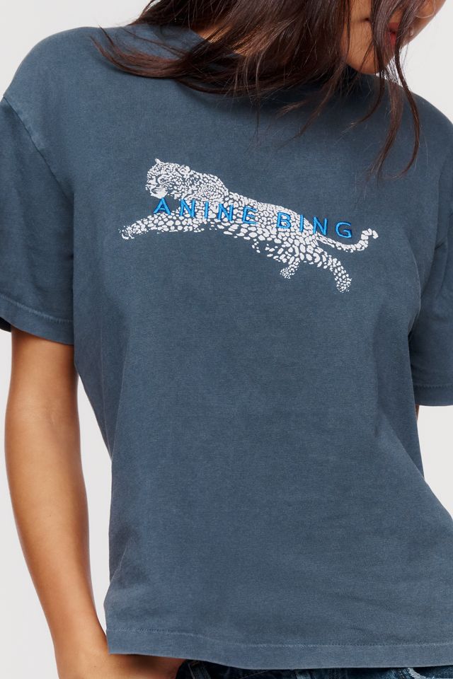 Anine Bing Cade 100% Cotton Tee  #1