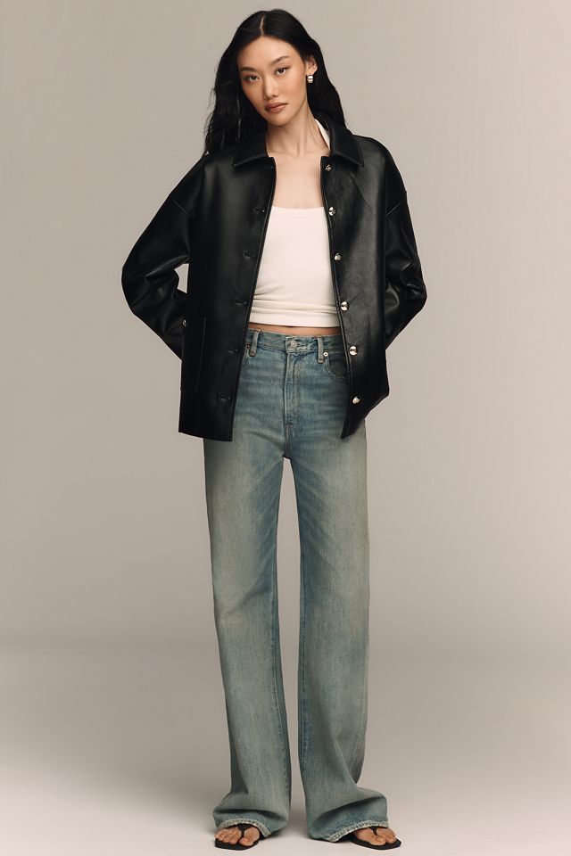 Anine Bing Luca Leather Jacket #3