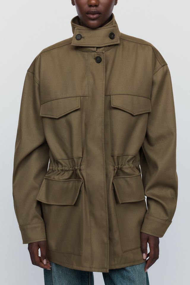 Anine Bing Sahara 100% Cotton Jacket #1