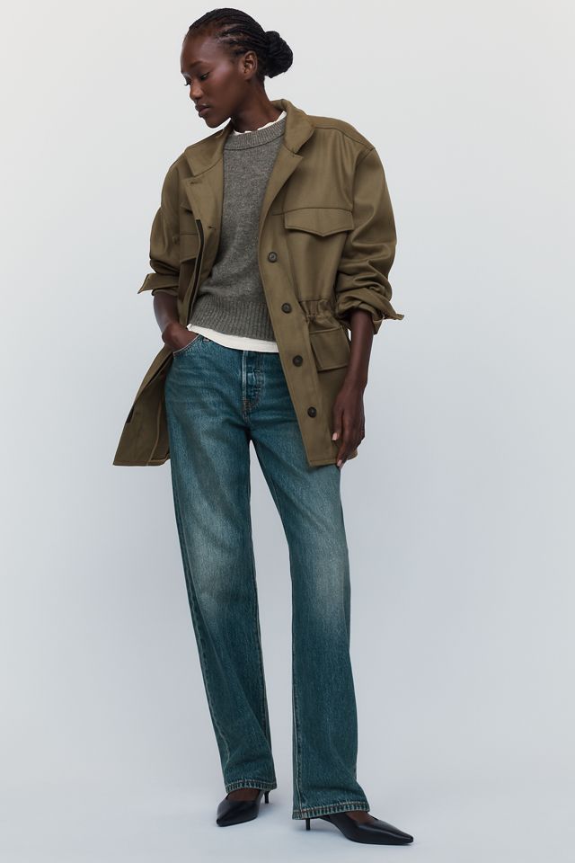 Anine Bing Sahara 100% Cotton Jacket #4