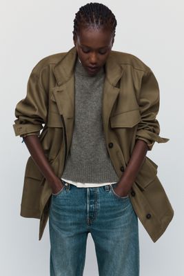 Anine Bing Sahara 100% Cotton Jacket