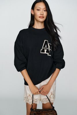 Anine Bing Miles Oversized Sweatshirt