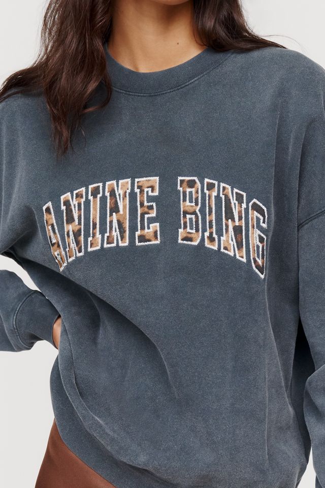 Anine Bing Miles 100% Cotton Sweatshirt #1