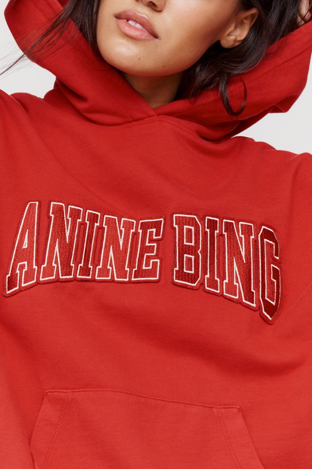 Anine Bing Harvey 100% Cotton Hoodie #1