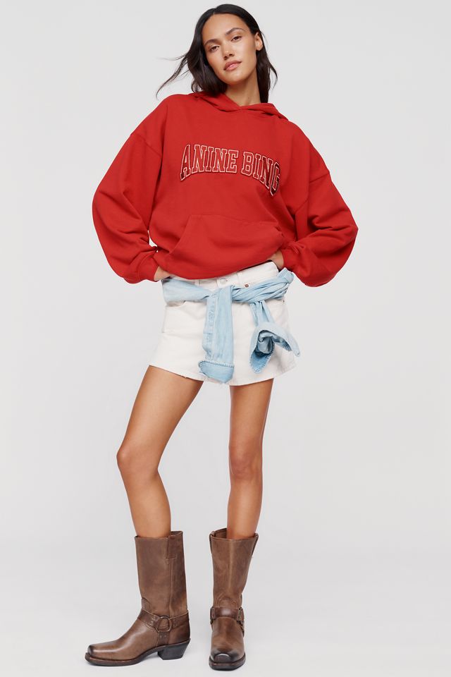 Anine Bing Harvey 100% Cotton Hoodie #3