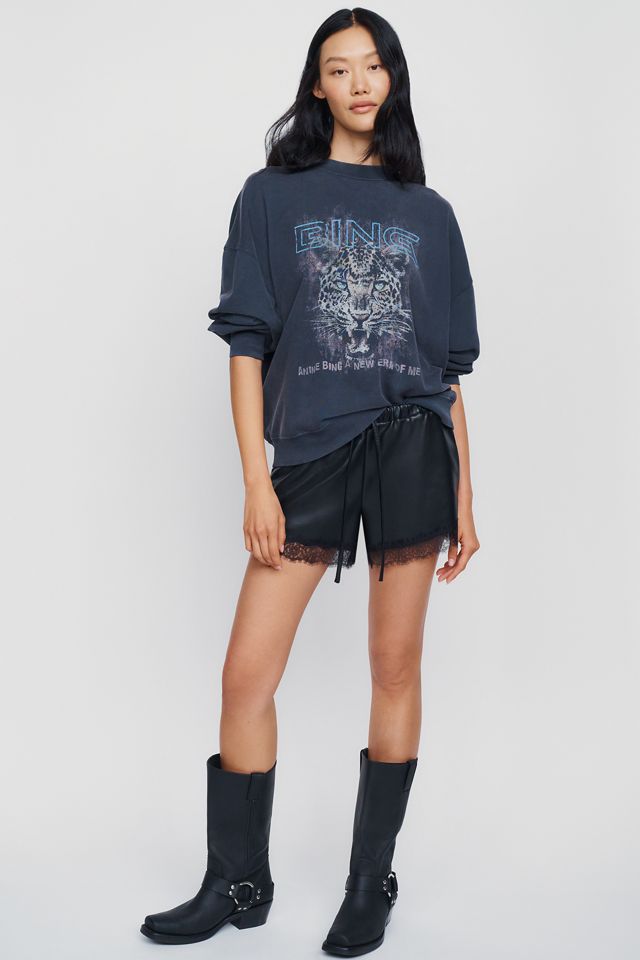 Anine Bing Miles Leo 100% Cotton Sweatshirt #1