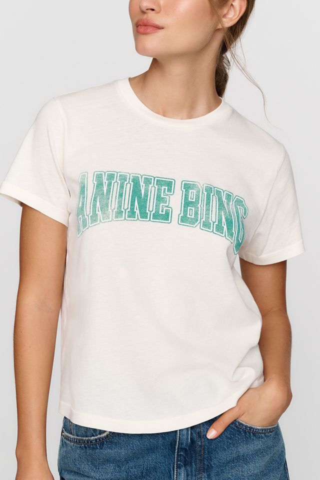 Anine Bing Shelley 100% Cotton Graphic Tee #2