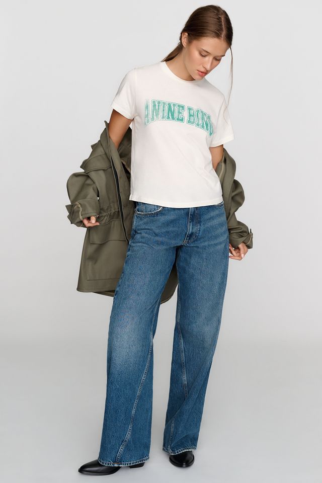 Anine Bing Shelley 100% Cotton Graphic Tee #3