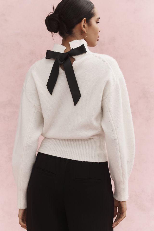Sam Edelman Lyric Back-Tie Sweater #1