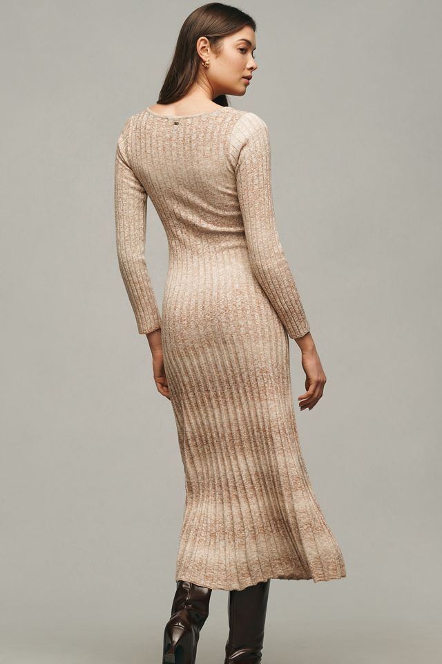 Sam Edelman Darya Pleated Sweater Midi Dress | Anthropologie
