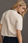 Sam Edelman Colleen Short-Sleeve Cardigan Sweater