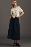 Sam Edelman Colleen Short-Sleeve Cardigan Sweater