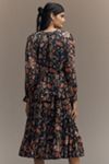 long dress with sleeves bridesmaid Wedtrend Women Agave Long Bridesmaid Dress with Long Sleeves A Line Round  Neck Satin Wedding Party Dress – WEDTREND