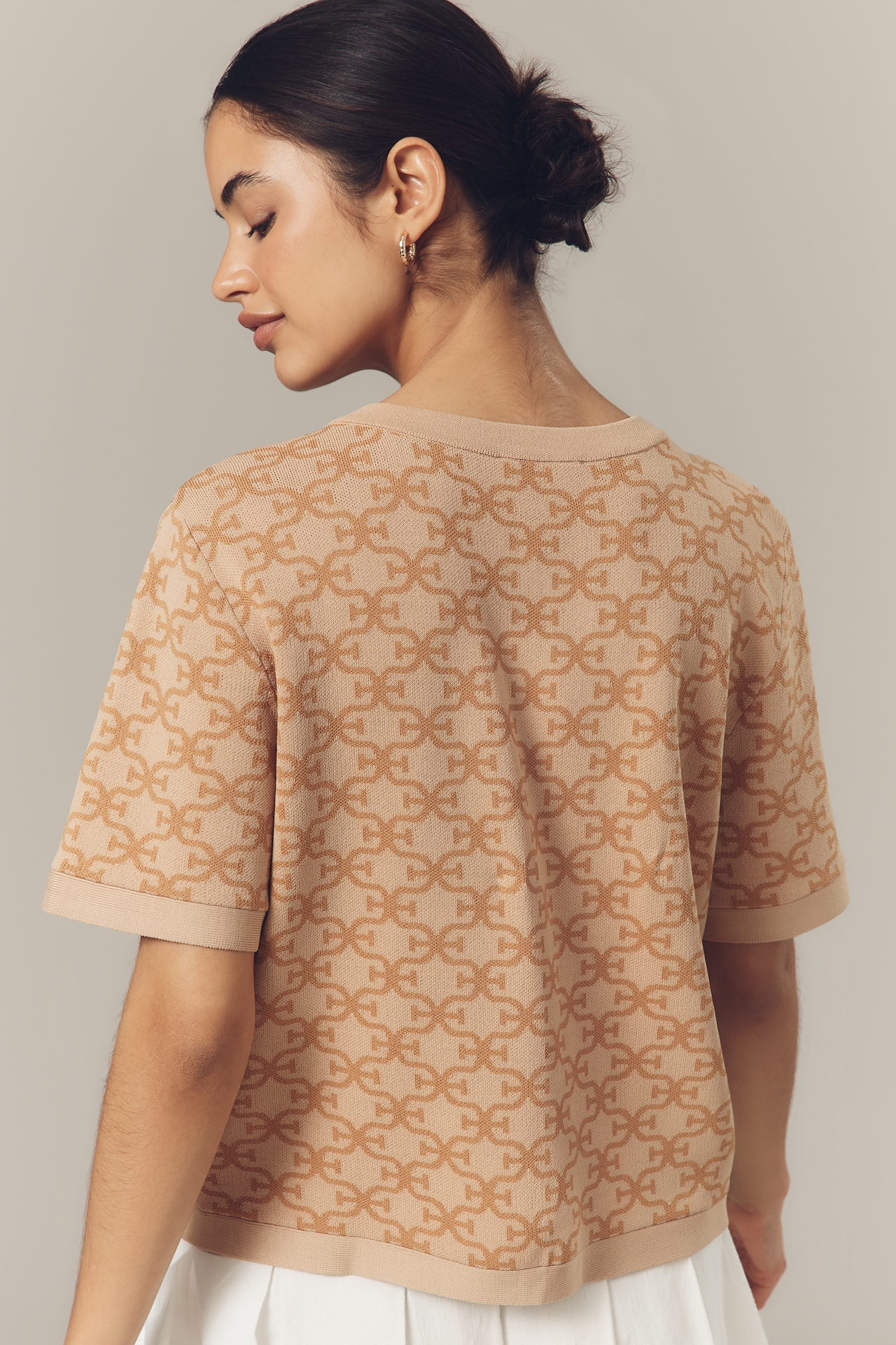 Sam Edelman Colleen Short-Sleeve Blouse