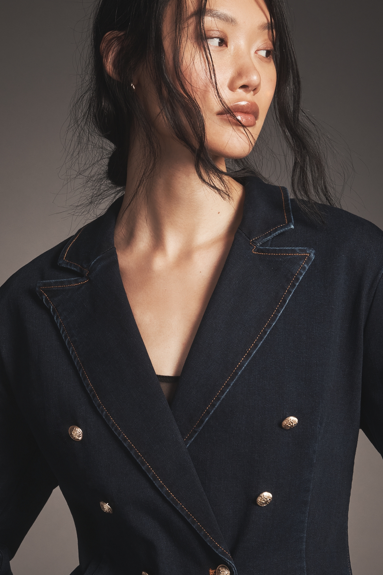 Sam Edelman Imogen Double-Breasted Blazer