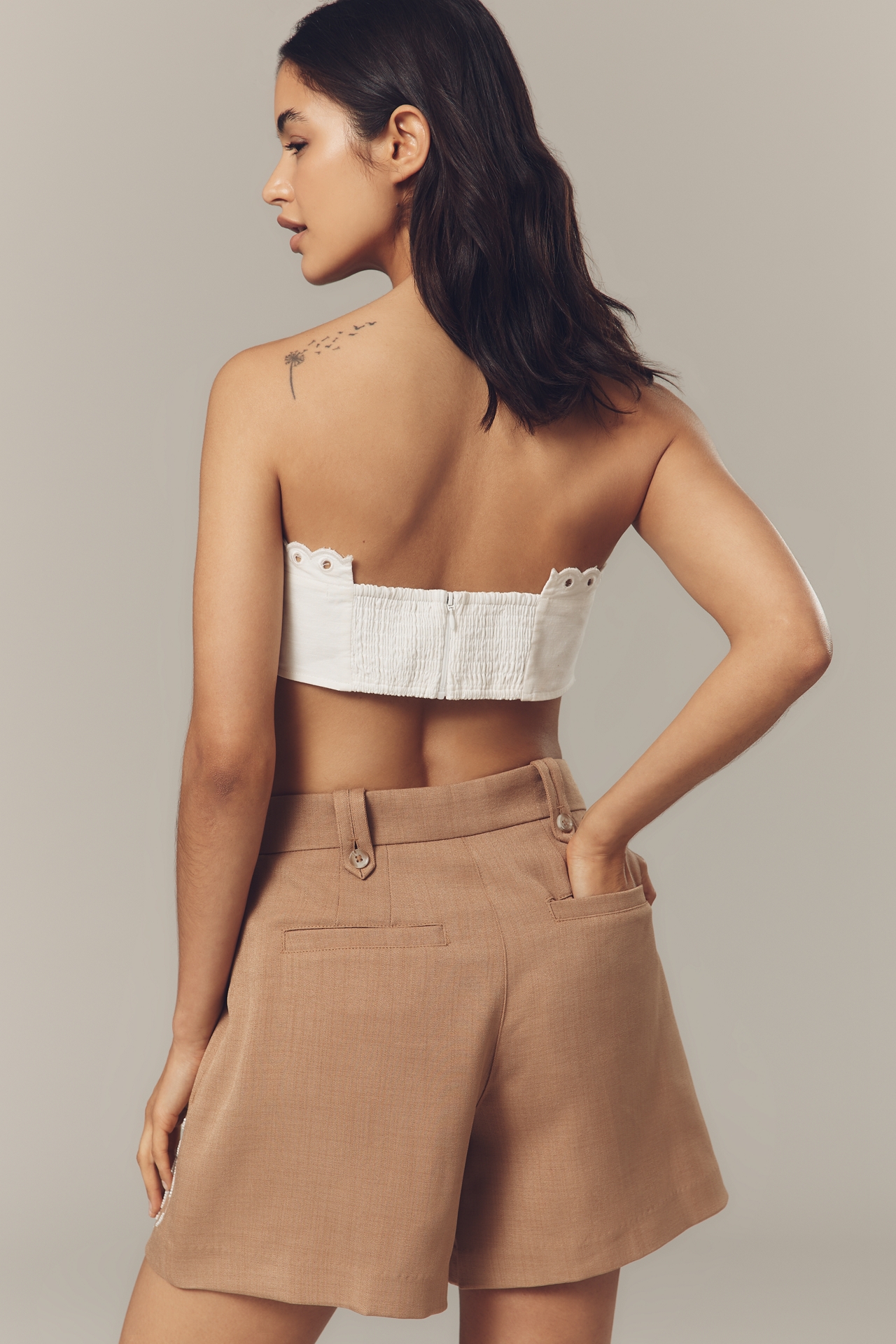 Sam Edelman Noa High-Rise Trouser Shorts