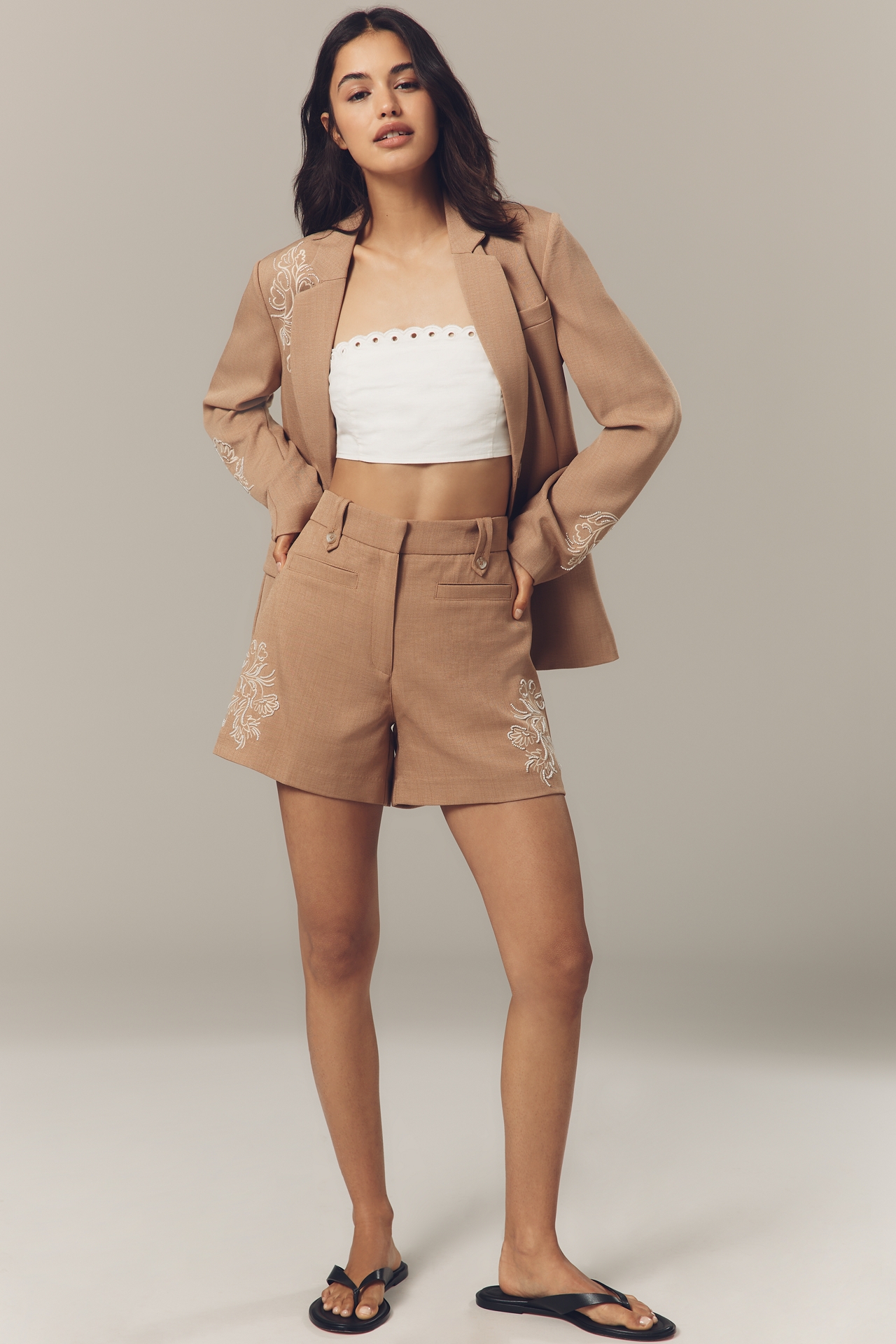 Sam Edelman Noa High-Rise Trouser Shorts