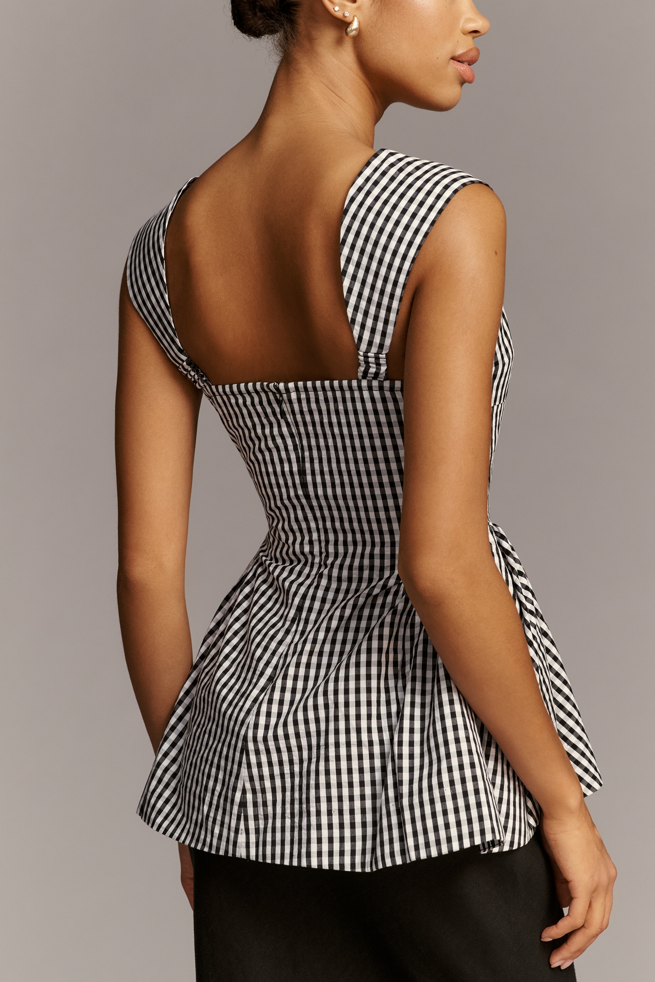 Faithfull The Brand Lucia Peplum Top