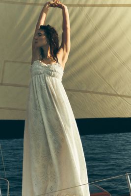 By Anthropologie Lacey Satin Slip Dress | Anthropologie