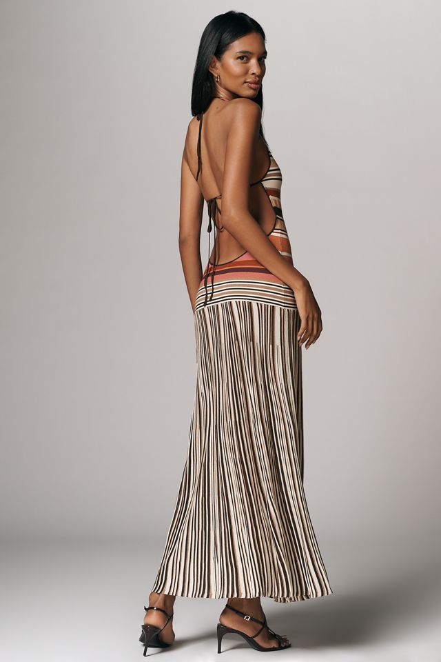 Faithfull Maretta Sleeveless High-Neck Maxi Dress #1