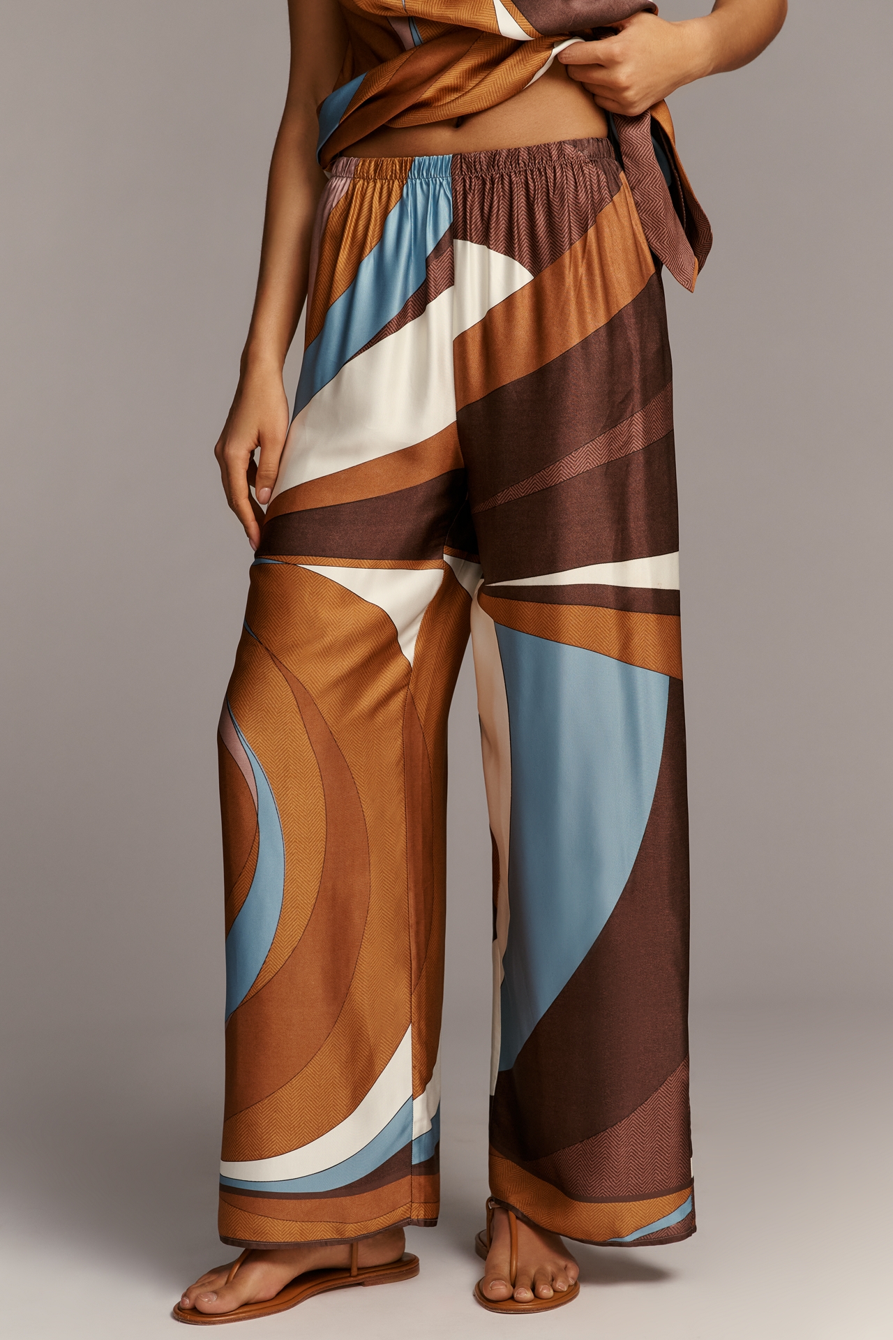 Faithfull The Brand Jensen Pull-On Wide-Leg Pants