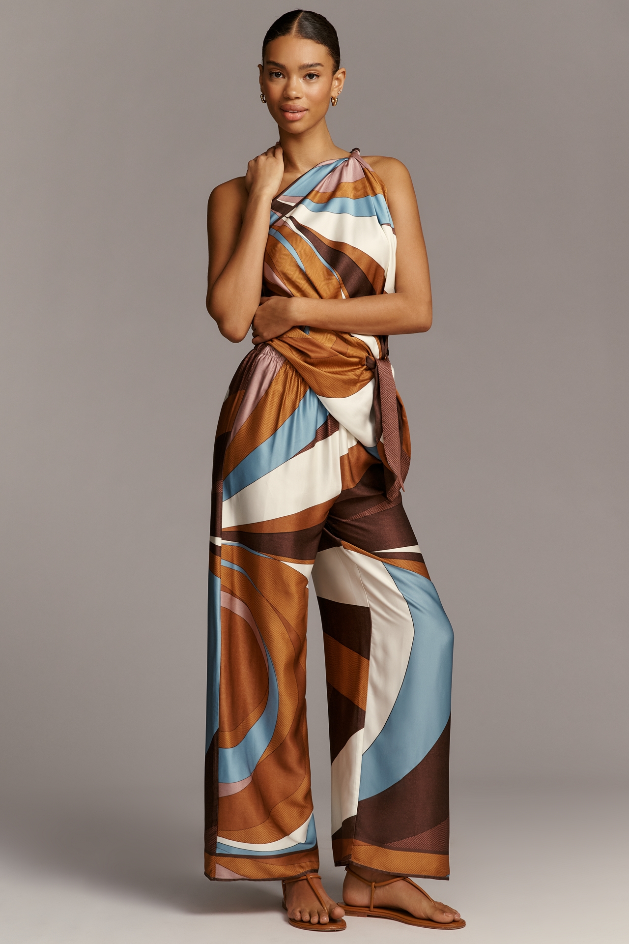 Faithfull The Brand Jensen Pull-On Wide-Leg Pants