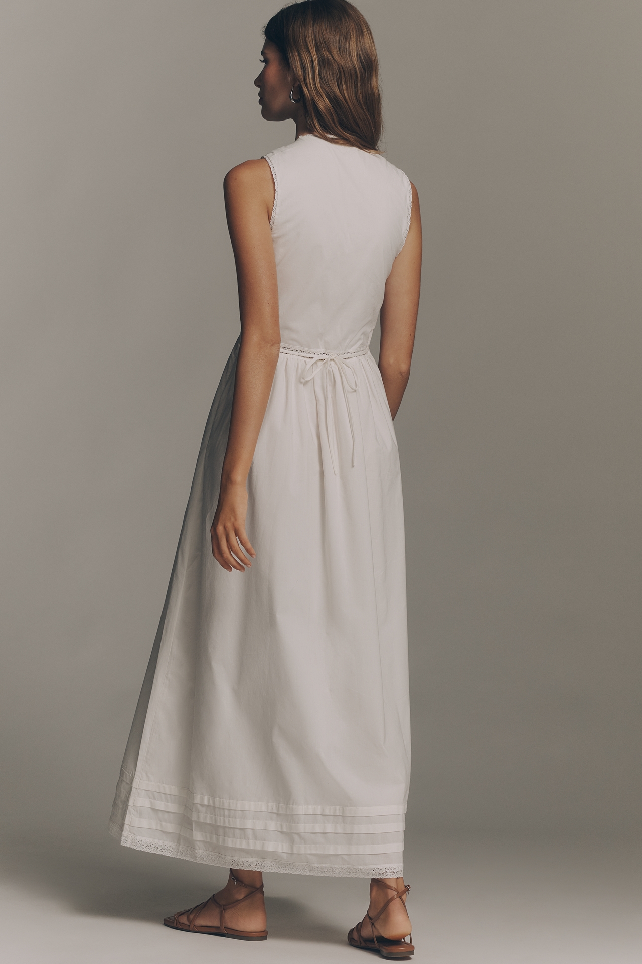 Faithfull The Brand Fiora Lace Maxi Dress