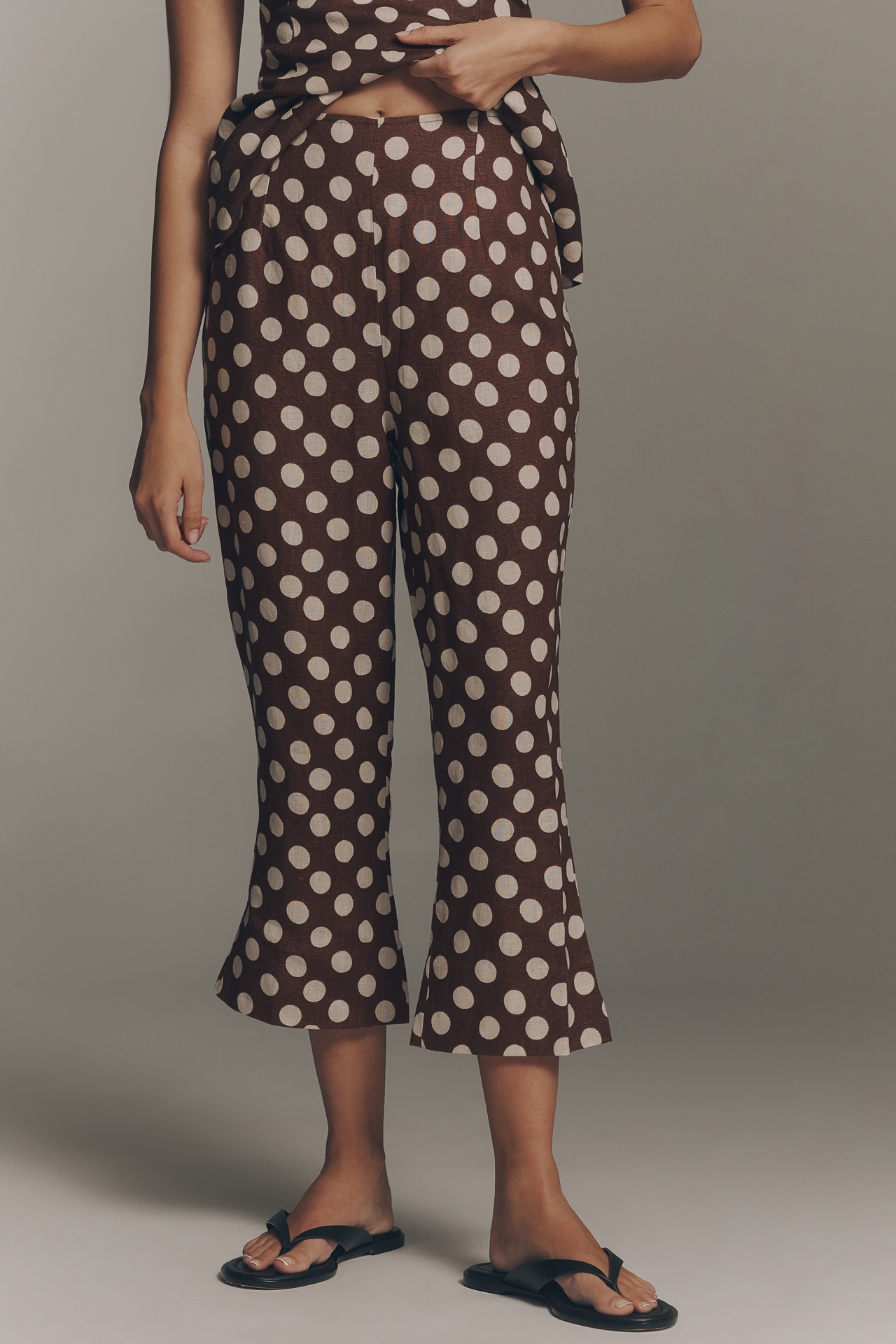 Faithfull The Brand Valeria Linen Capri Pants