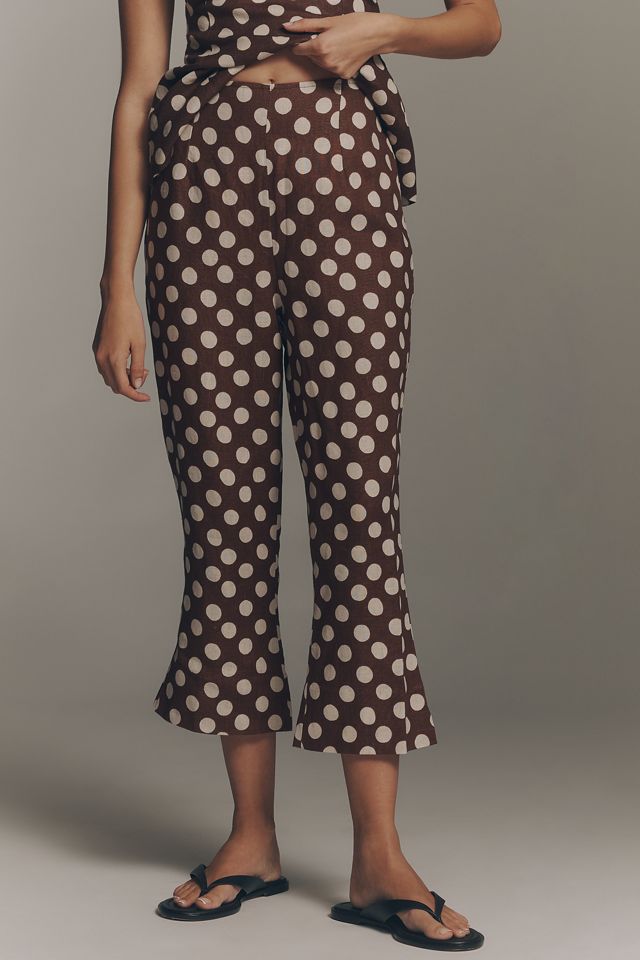 Faithfull Valeria Linen Capri Pants #1
