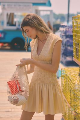 Faithfull Carmen Cotton Mini Dress
