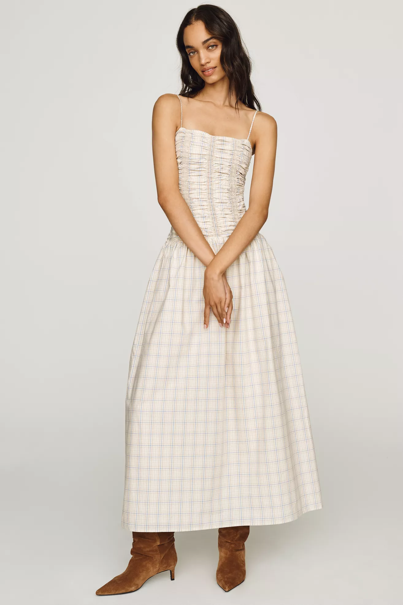 Faithfull Mira 100% Cotton Maxi Dress