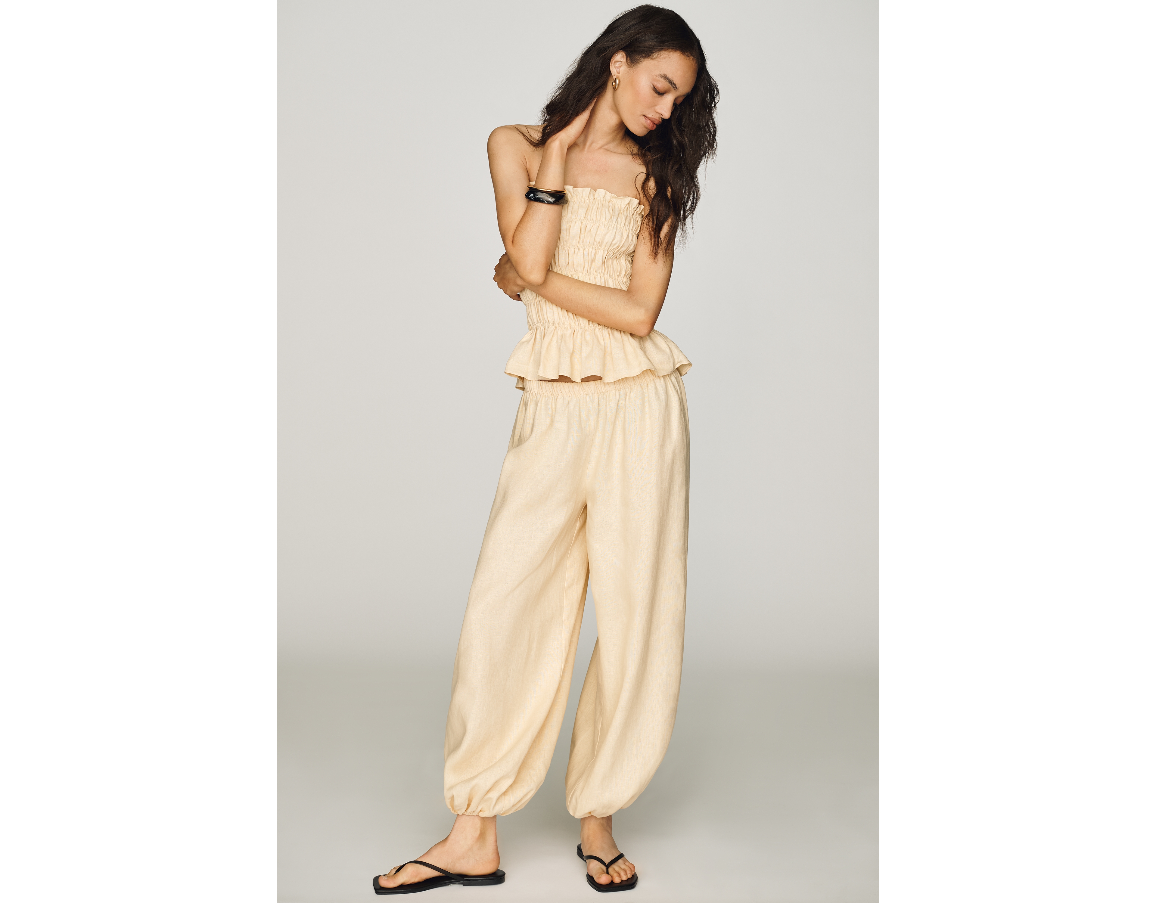 Faithfull Kortez 100% Linen Balloon Pants