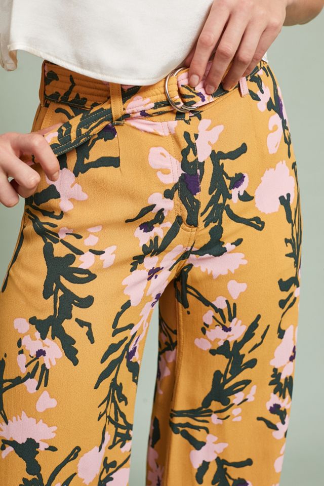 Palazzo Belted Pants #2