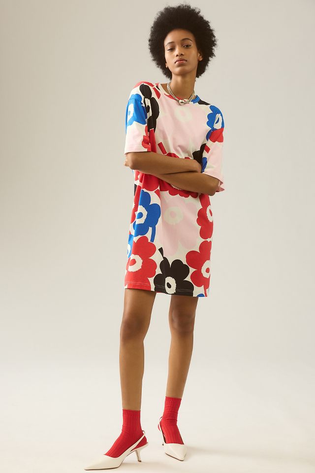 Marimekko Estrid Pieni Unikiko T-Shirt Dress | Anthropologie