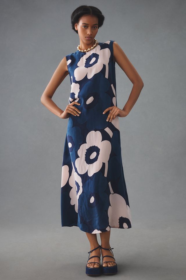 Marimekko Migot Unikko Printed Dress | Anthropologie