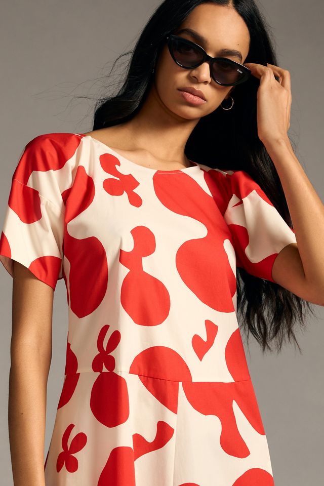 Marimekko Fenja Pulloposti Poplin Dress #2