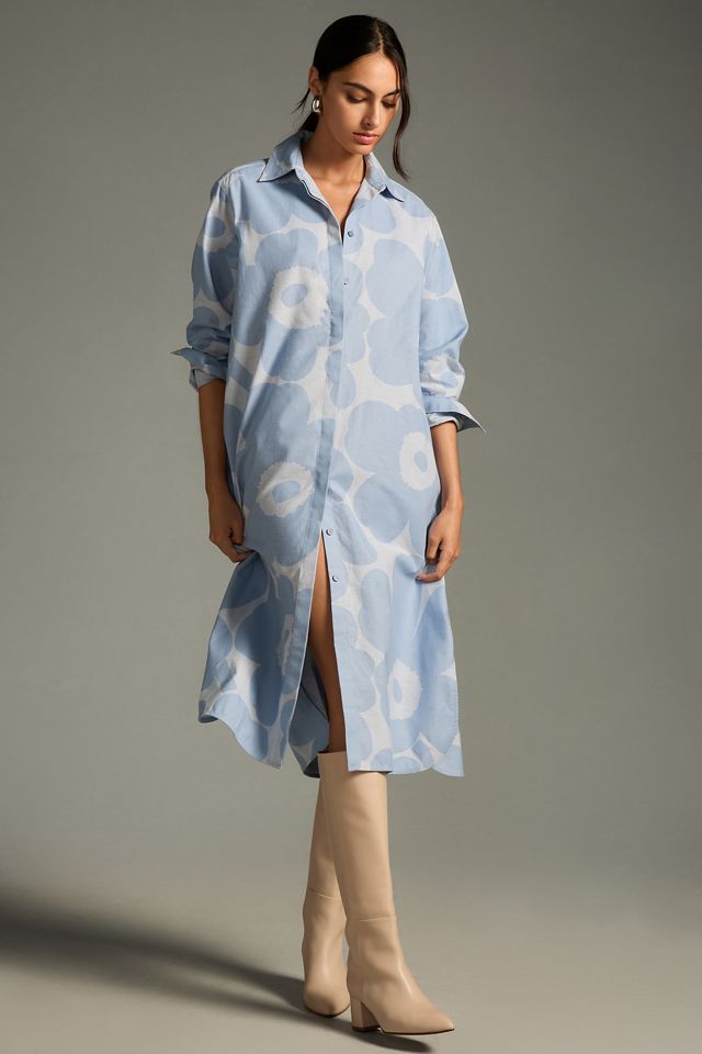 Marimekko Runoelma Unikko Shirt Dress | Anthropologie