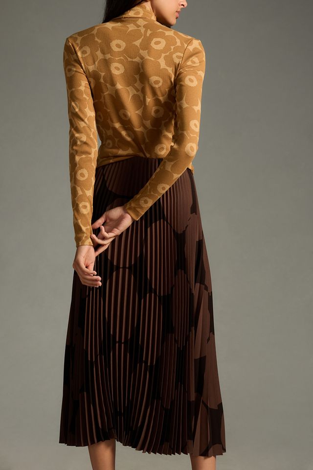 Marimekko Kyllikki Kivet Plissée Skirt | Anthropologie