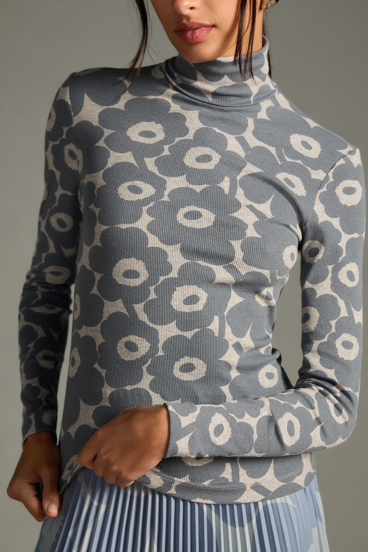 Marimekko Emali Mini Unikko Turtleneck